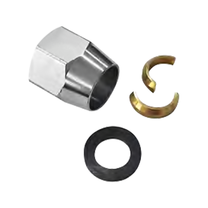 Гайка, медный зажим для газового шлангового разъема