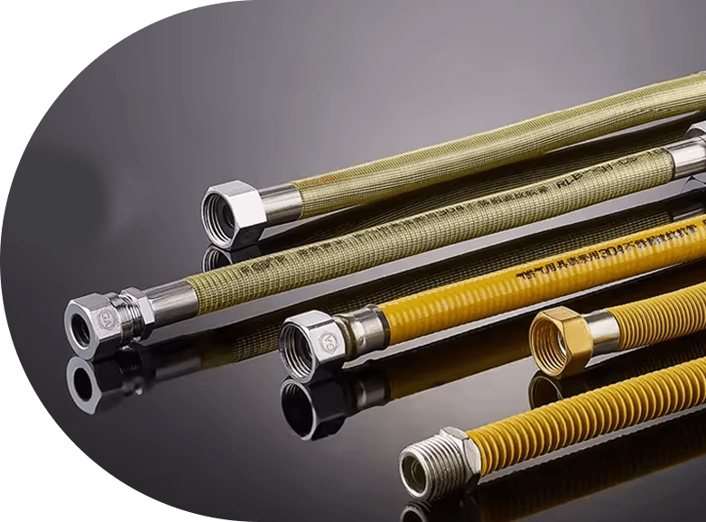 Гормановая газовая шланг с из нержавеющей стали металлом ZLR-14