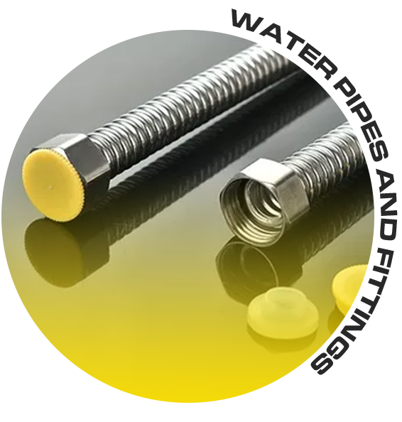 Водопроводные трубы и фитинги